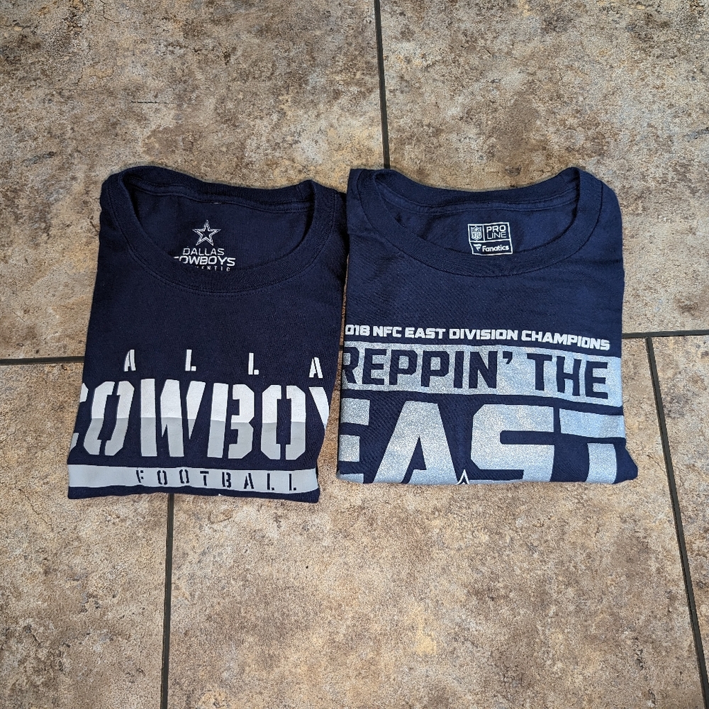 Dallas Cowboys Men's XL 2 Tee Bundle